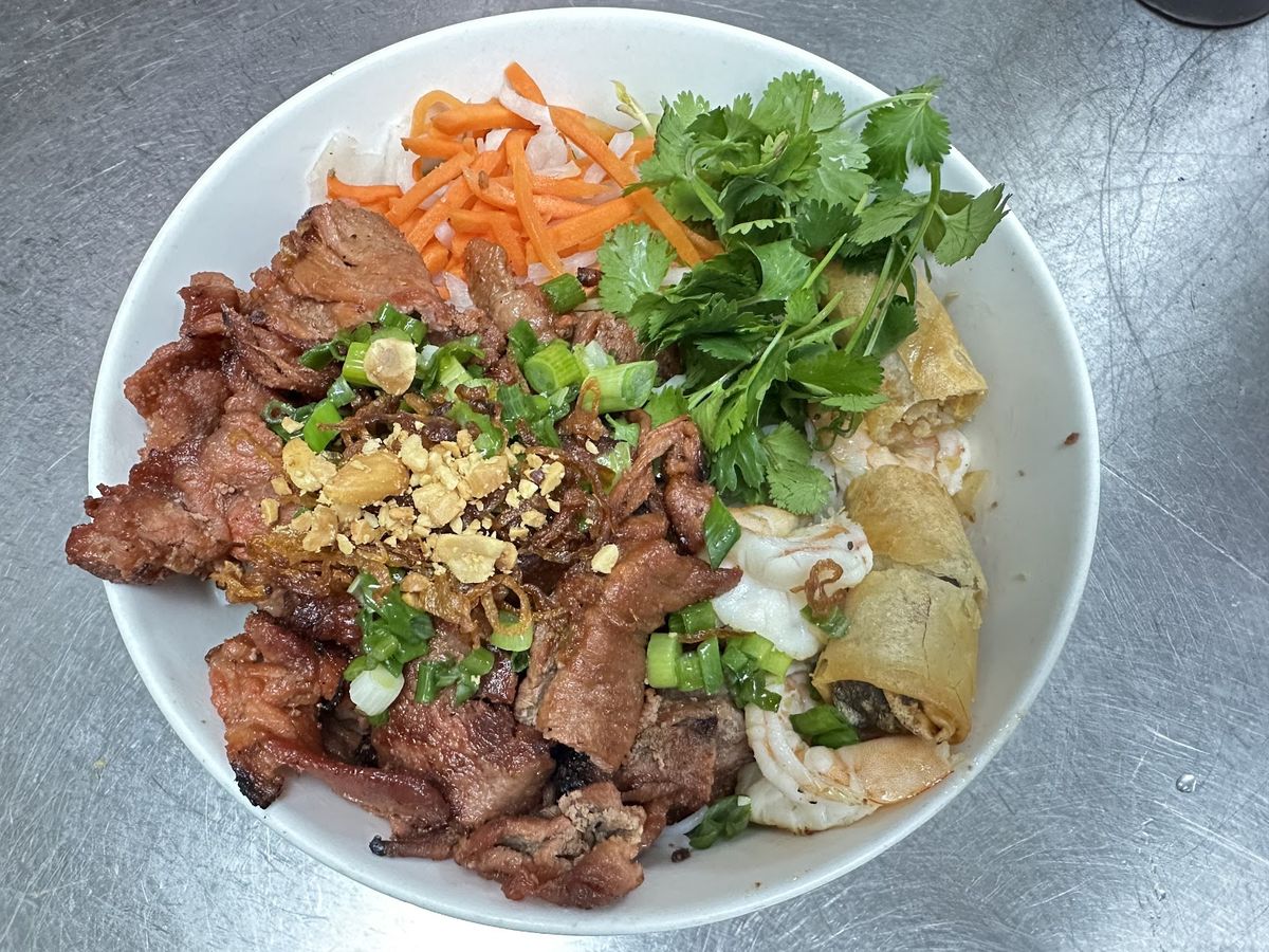 Shredded Chicken Banh Mi